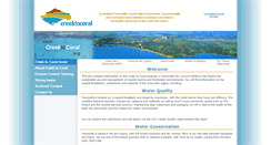 Desktop Screenshot of creektocoral.org
