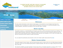 Tablet Screenshot of creektocoral.org